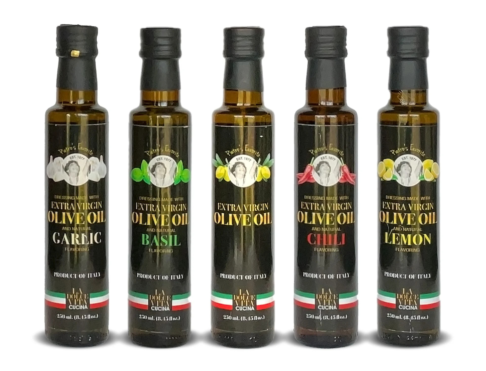 Pietro's Favorite Goes International With Six New Flavor Infused Extra Virgin Olive Oils