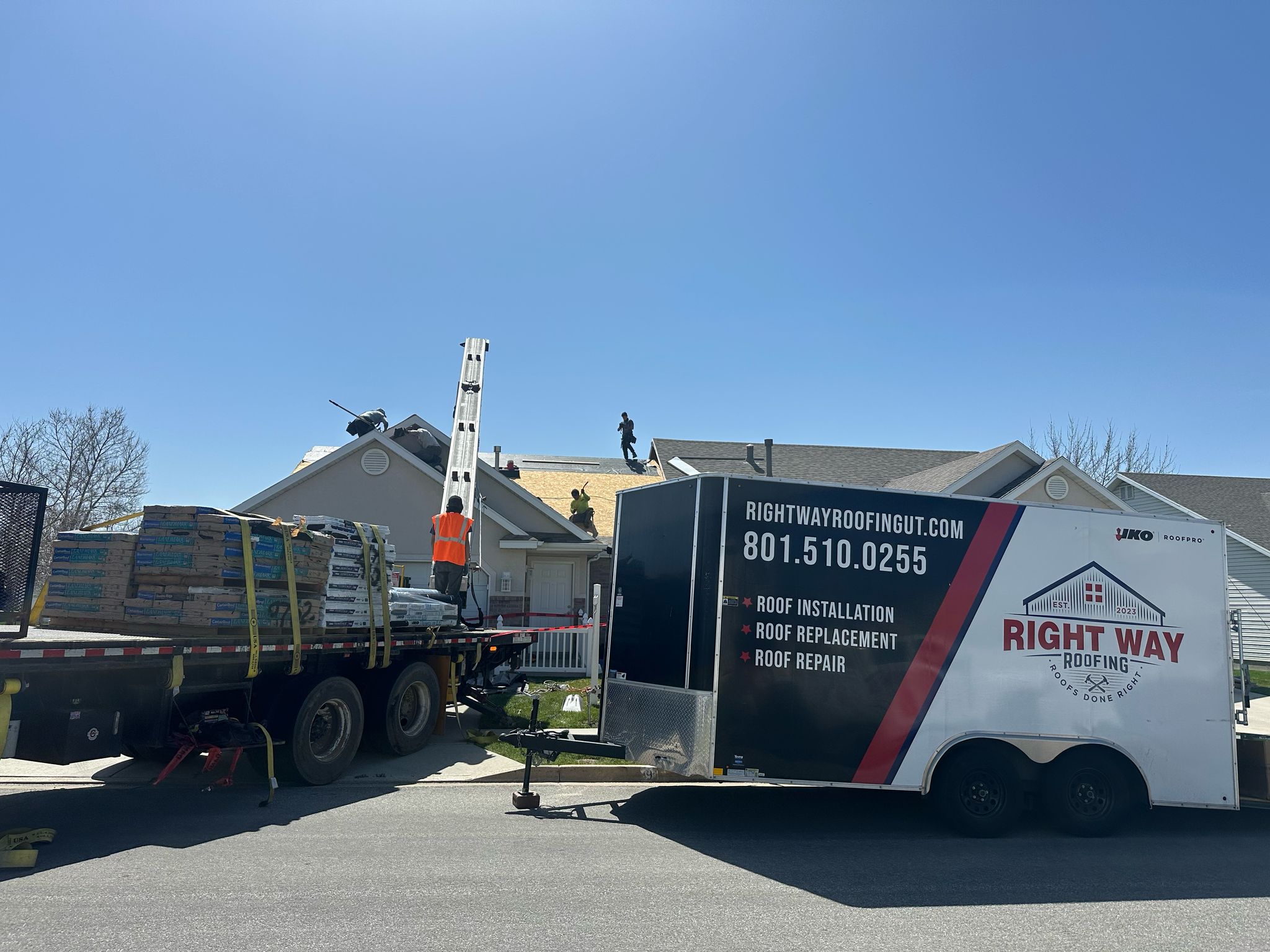Homeowner Thrilled with Right Way Roofing and Lead Installer Sergio