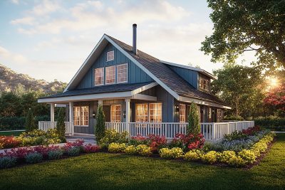 Associated Designs | Nature-Inspired Craftsman with Wraparound Porch