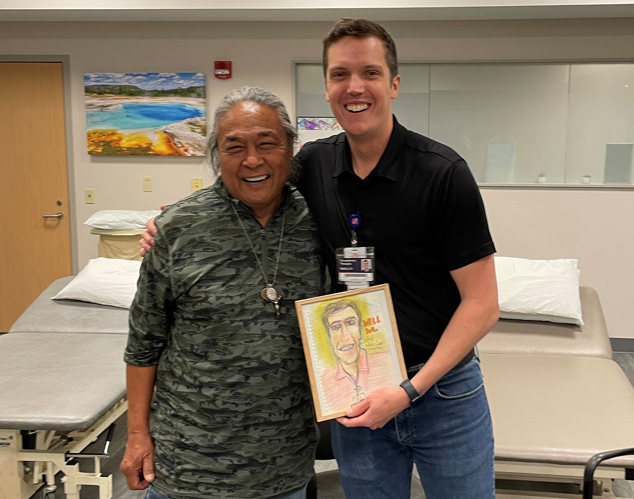 Intermountain Health St. Vincent Stroke Survivor Champions Community Health Through His Art