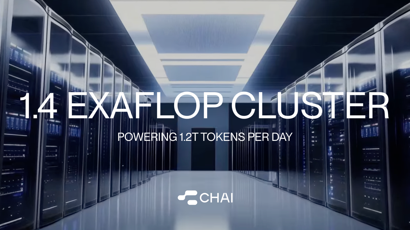 CHAI AI: Expands GPU Cluster to Reach 1.4 exaFLOPS in Compute
