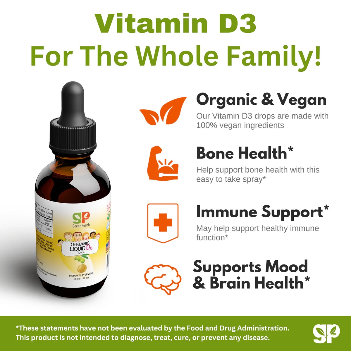 GreenPeach Earns Clean Label Certification for Kids’ Liquid Vitamin D3 Supplement