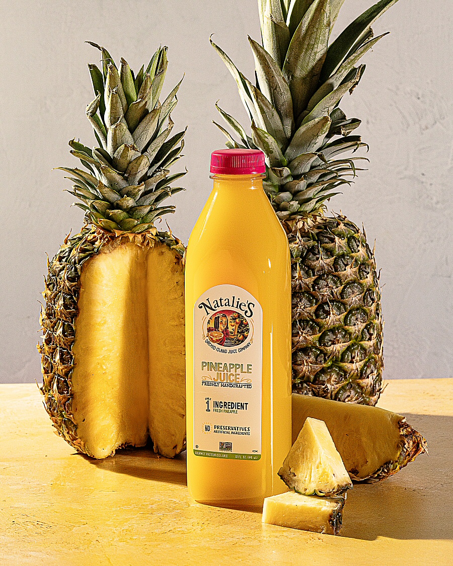 Natalie’s Orchid Island Juice Company Introduces 100% Single-Ingredient Pineapple Juice