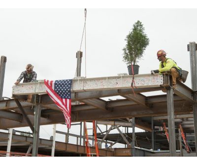 CTA Construction Managers Celebrates Topping Off of Fort River Elementary School in Amherst, MA