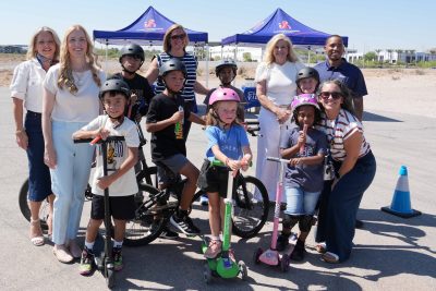 Advocates from Intermountain Health Child Safety Urge Helmet Safety for the New School Year