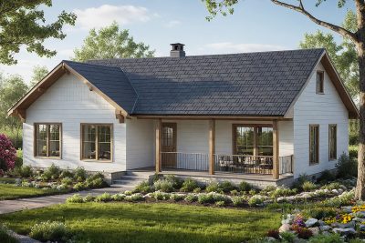 Associated Designs | Bright, Open, and Inviting: Explore the Cordell Mountain Rustic Small Home Design