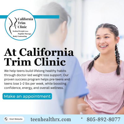 California Trim Clinic Launches Medical Weight Loss Program for Teens in California