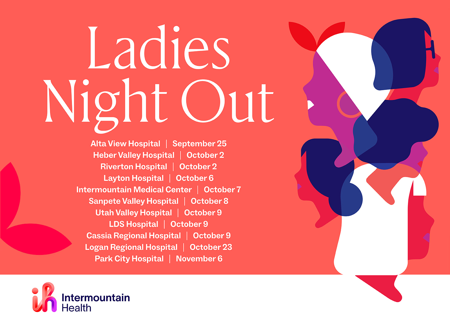 Intermountain Health Hosting Free Ladies Night Out Events to Celebrate and Enhance Women’s Health