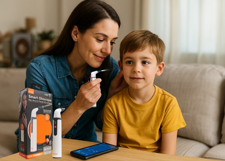 Seeing What Matters: How the MOBI Ear Camera Otoscope Helps Families Catch the Small Signs That Mean a Lot