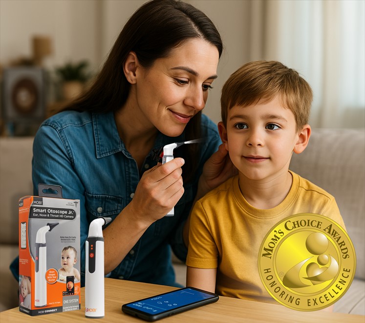 Seeing What Doctors See: How MOBI’s Smart Ear Camera Helps Families Catch the Small Signs That Matter