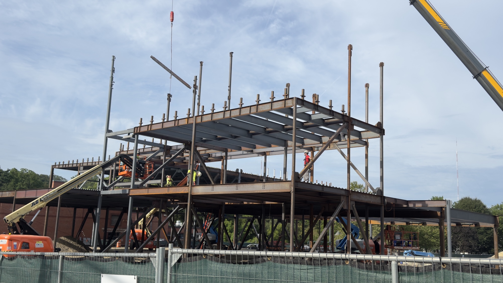 CTA Construction Managers Completes Structural Steel Installation at New Countryside Elementary School in Newton, MA