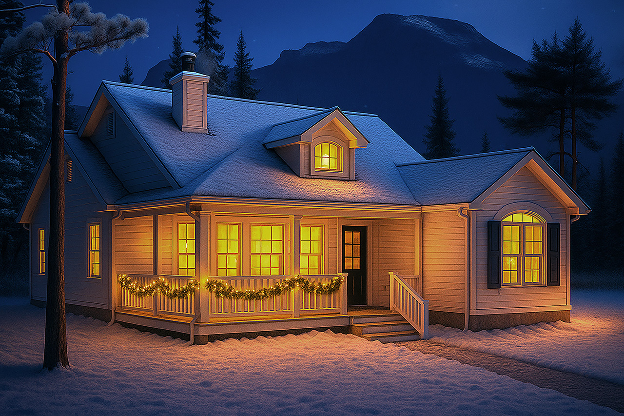 Associated Designs | Cambridge Small Farmhouse Plan Blends Comfort and Style