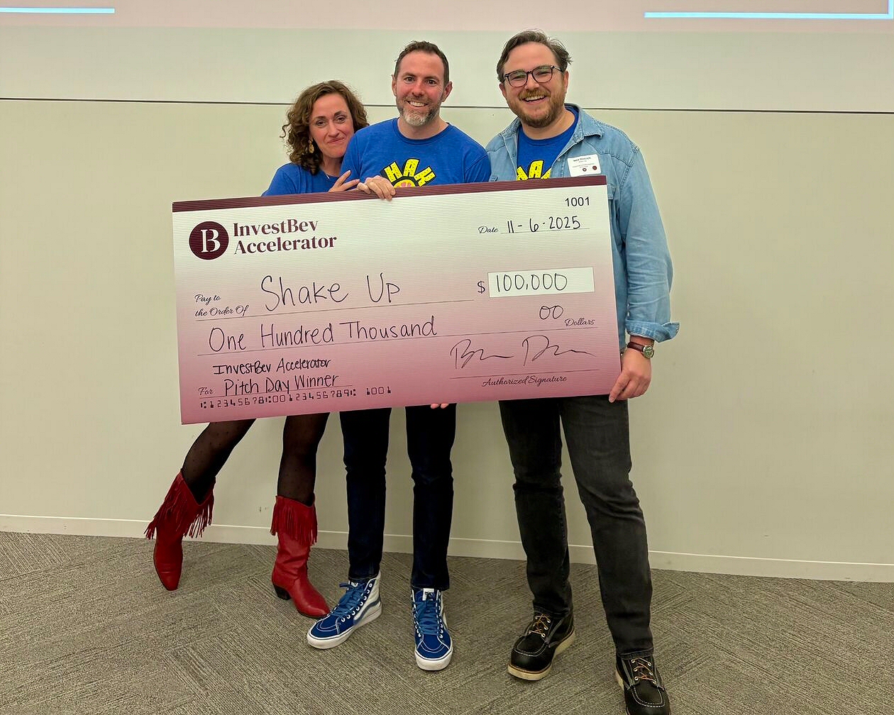 Shake Up Cocktails Wins InvestBev’s Accelerator Pitch Day Competition