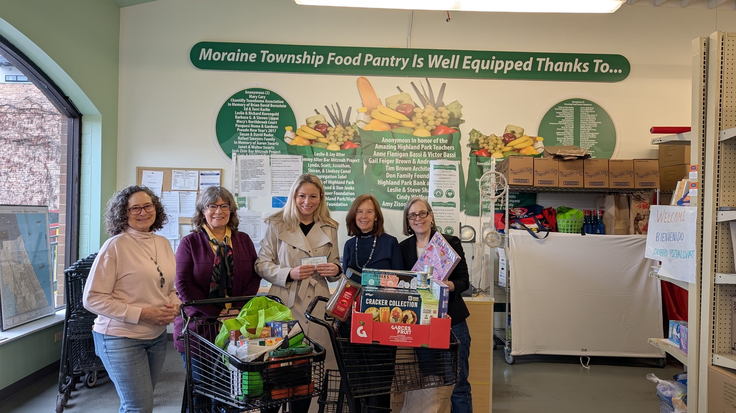 North Shore Law Organization Raises Nearly $3,000 for Moraine Township Food Pantry During Thanksgiving Community Drive