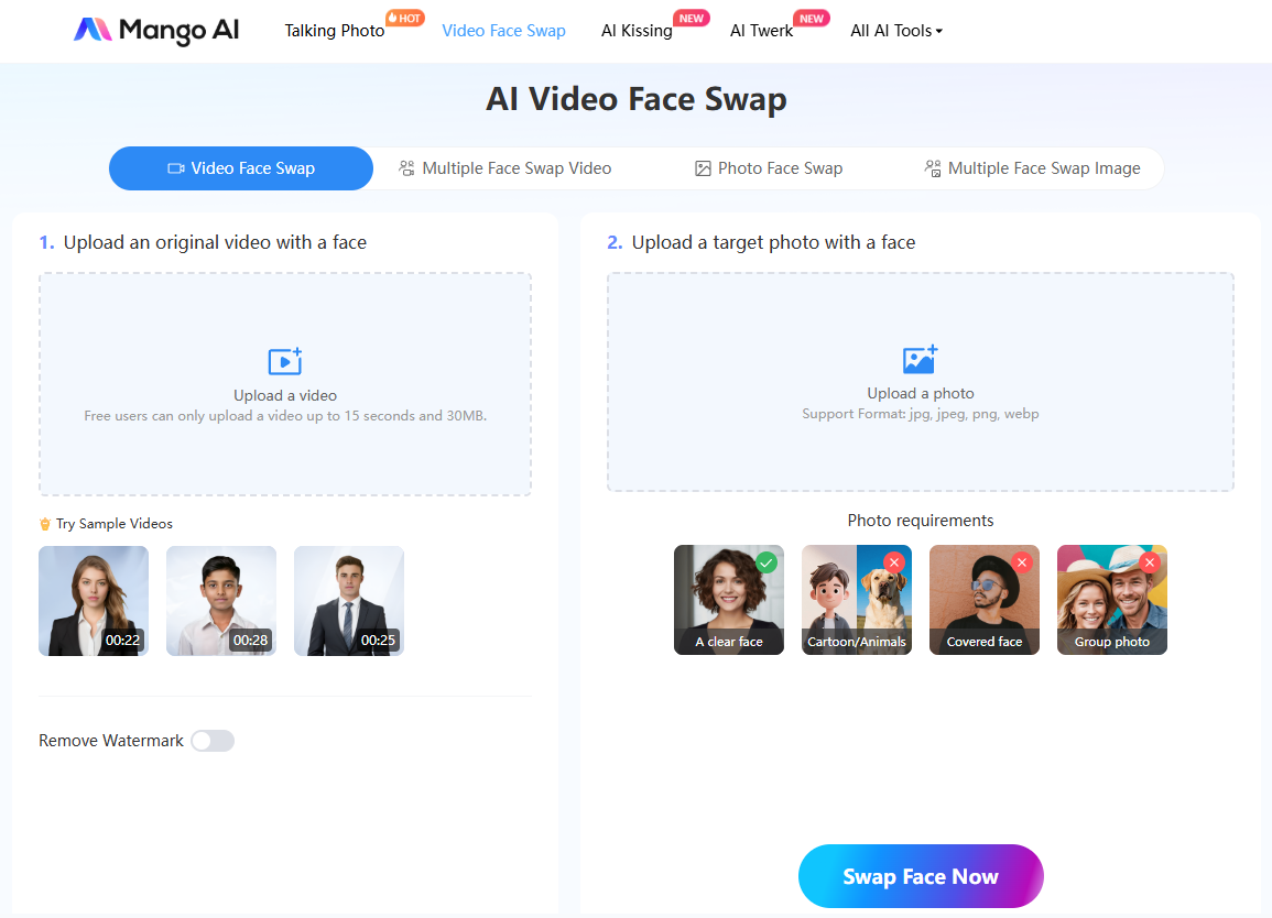 Mango AI Introduces a Face Swap Video Tool to Create Personalized Videos