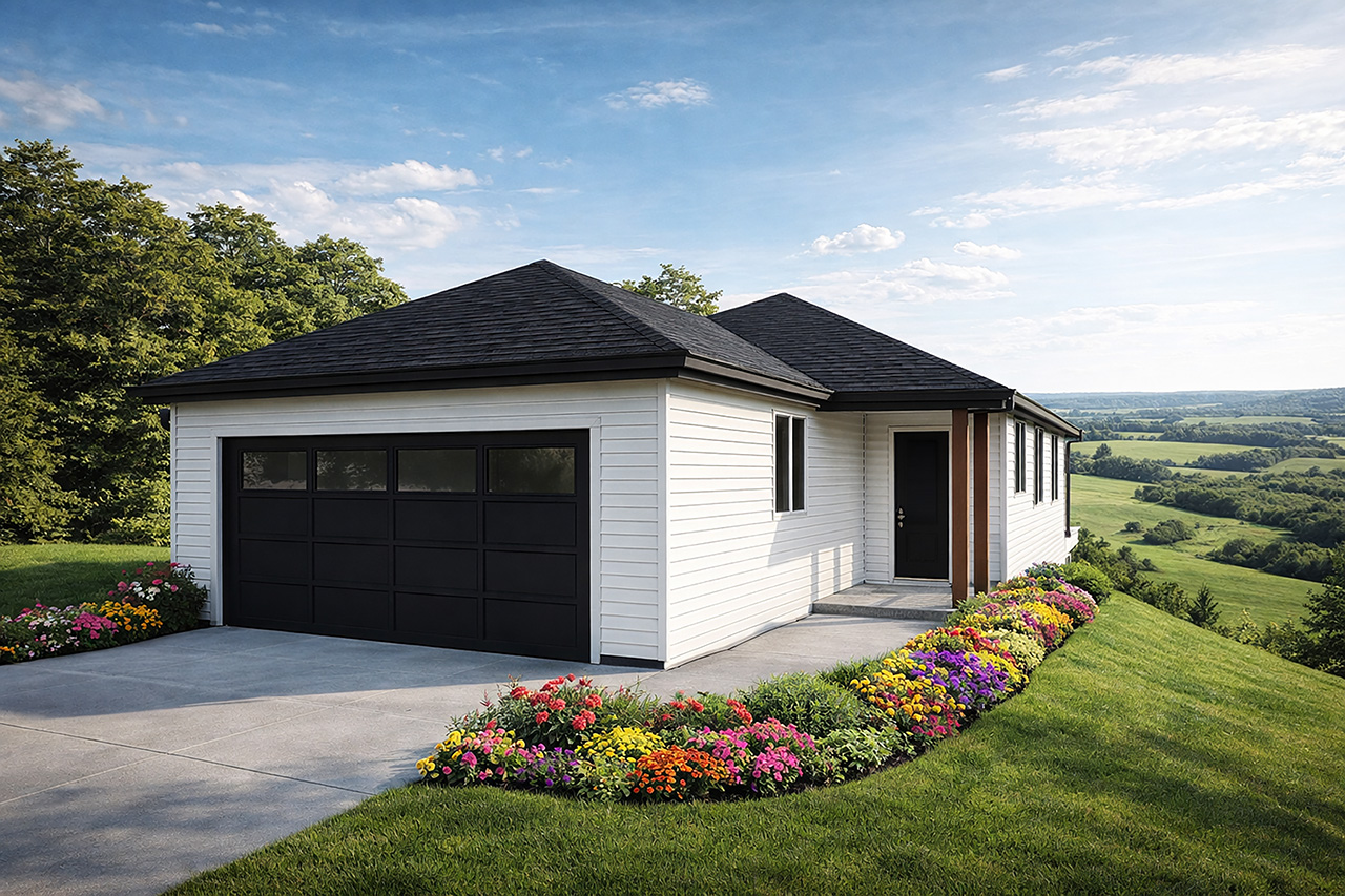 The House Plan Company | Flexible Duplex Plan for Multi-Generational Living