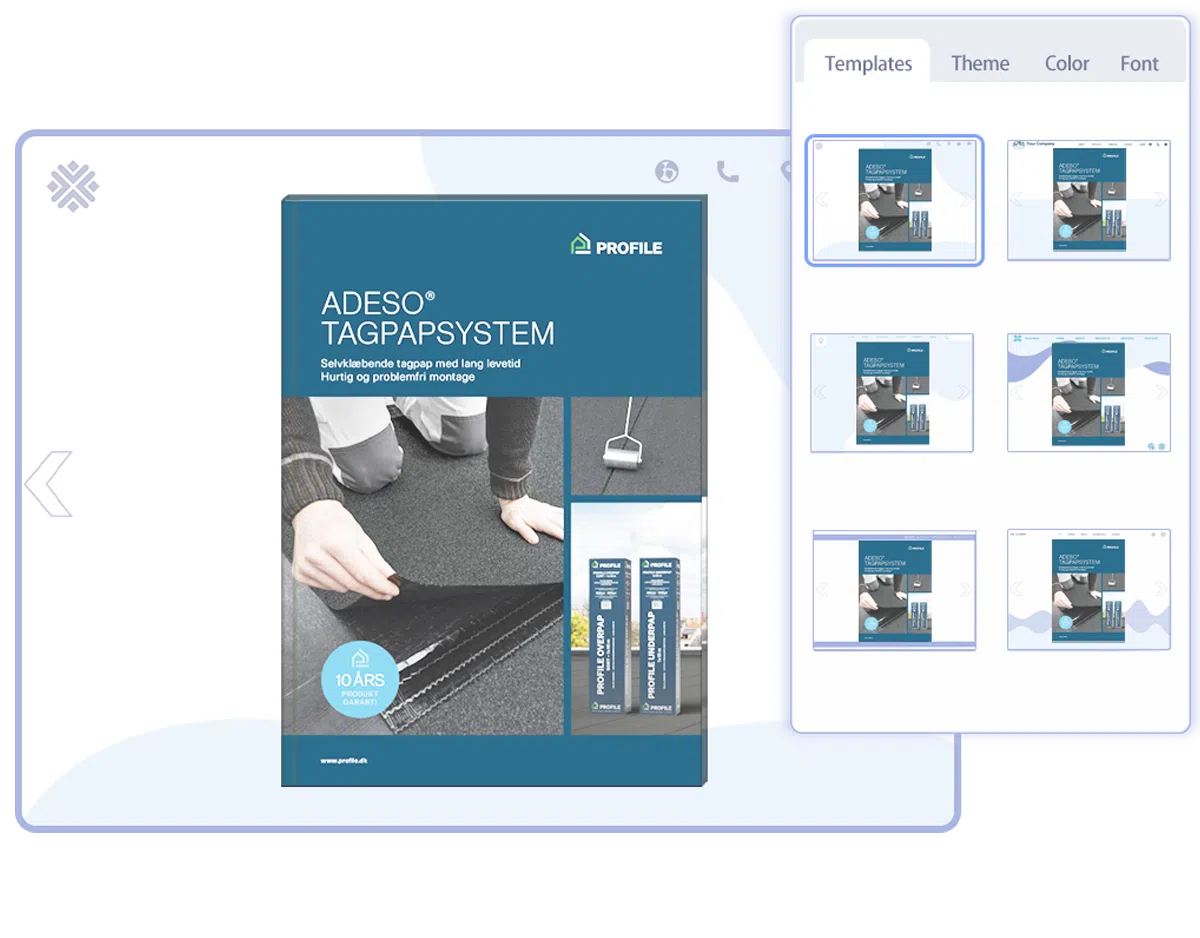 FlipHTML5 Offers Free Brochure Templates to Empower Sales Content Creation