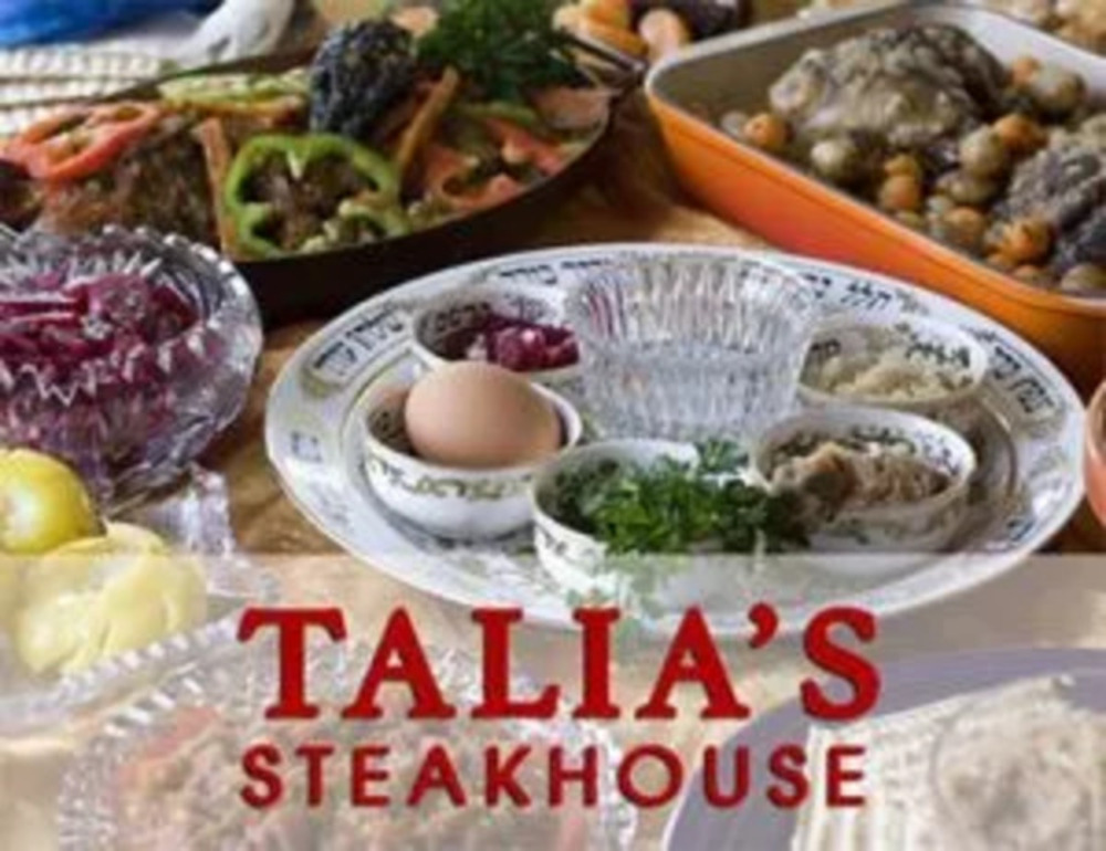 Kosher NYC Restaurant, Talia's Steakhouse, Will Serve Passover 2026 Meals
