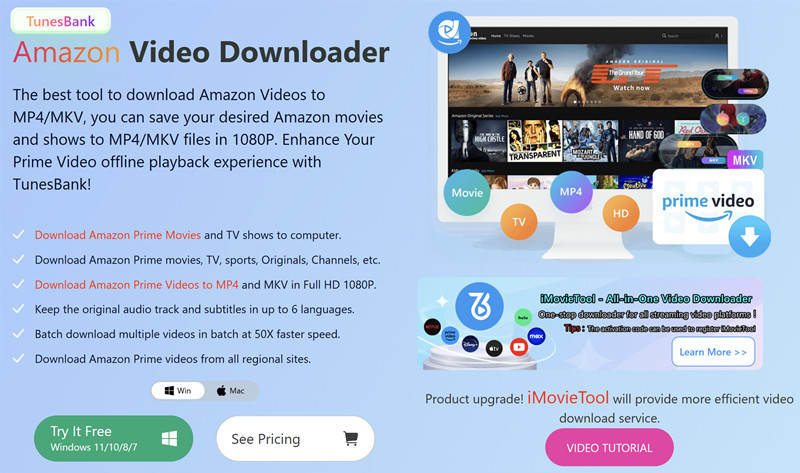 TunesBank Amazon Video Downloader Released to Boost Amazon Videos Offline Viewing Experience