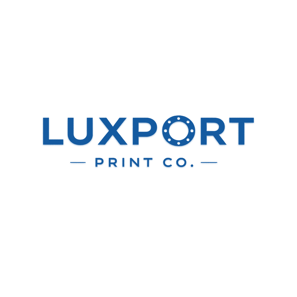 LuxPort Print Co logo