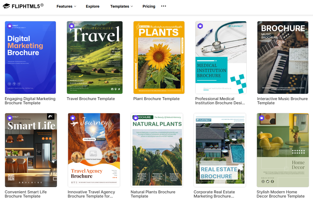 FlipHTML5 Provides Brochure Templates to Simplify Digital Brochure Creation
