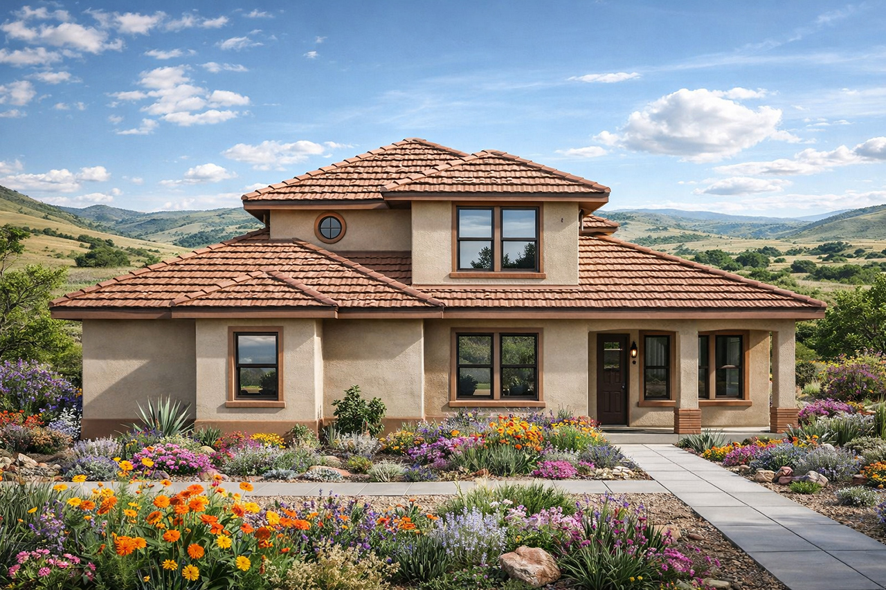 Associated Designs | Mediterranean House Plan Augusta Showcases Open Layout and Flexible Spaces