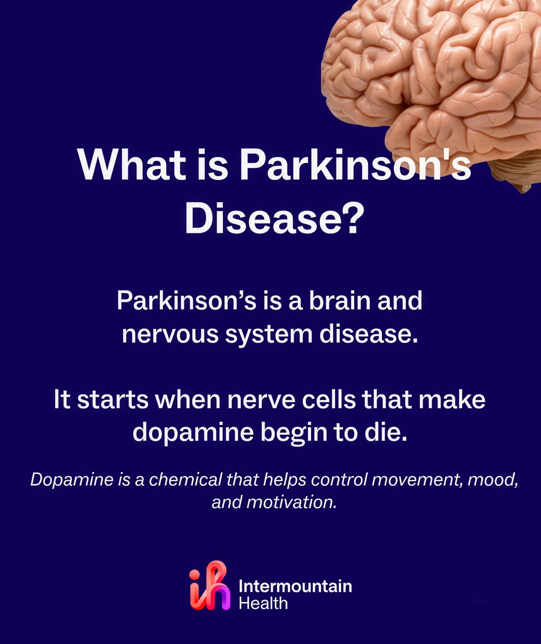 Parkinson’s Disease: Intermountain Health Brings Awareness, Hope, and Support to Those Impacted