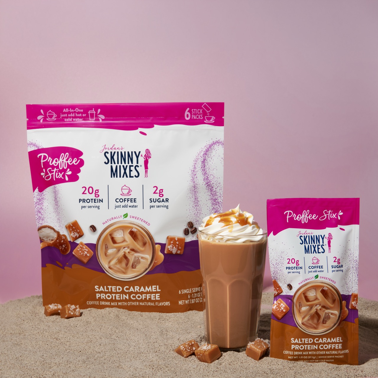Jordan’s Skinny Mixes Launches Refresher Stix and Protein Coffee Stix, Further Extending the Brand’s Platform