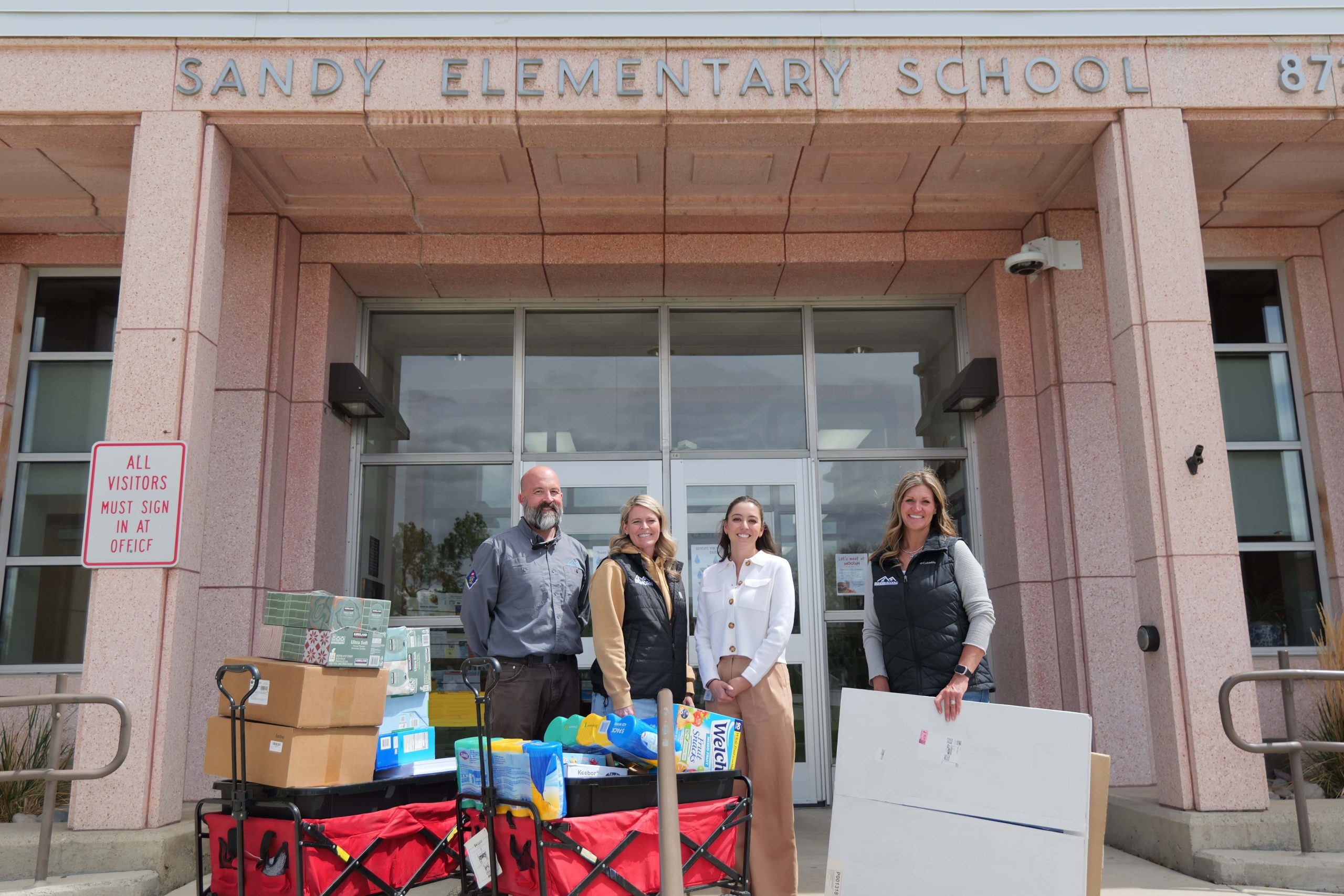 BigHorn Roofing Partners With GAF and SRS Distribution to Support Local Elementary Schools