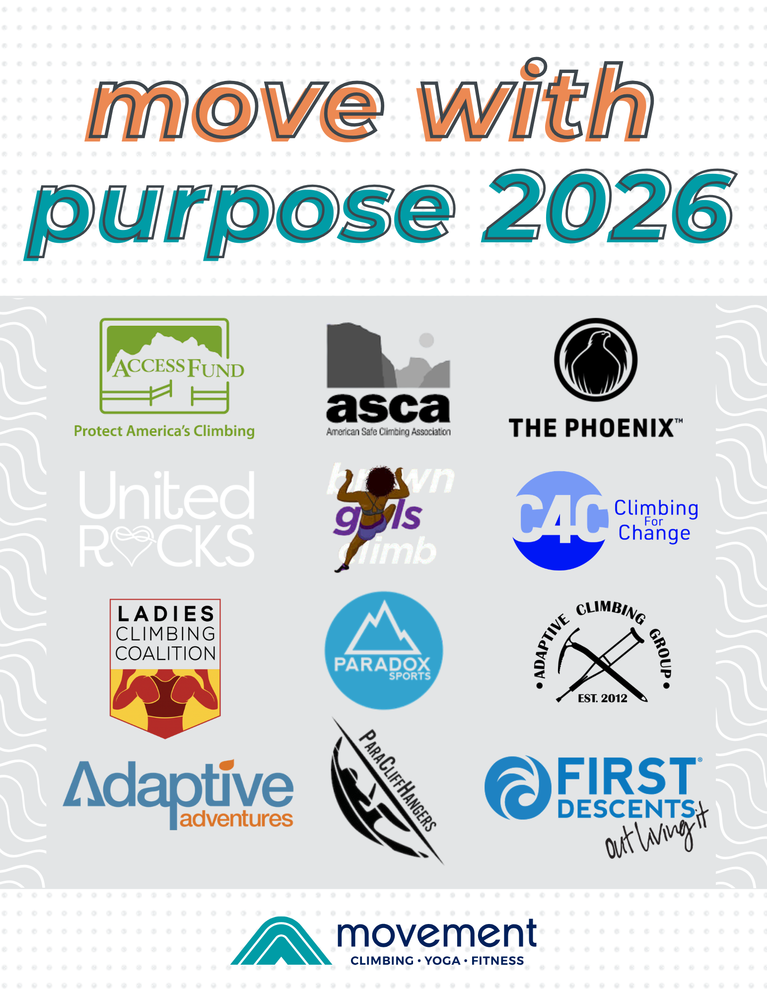 Movement Climbing, Yoga & Fitness Awards $125,000 and Access Support to Nonprofit Partners Advancing Access, Stewardship, and Community