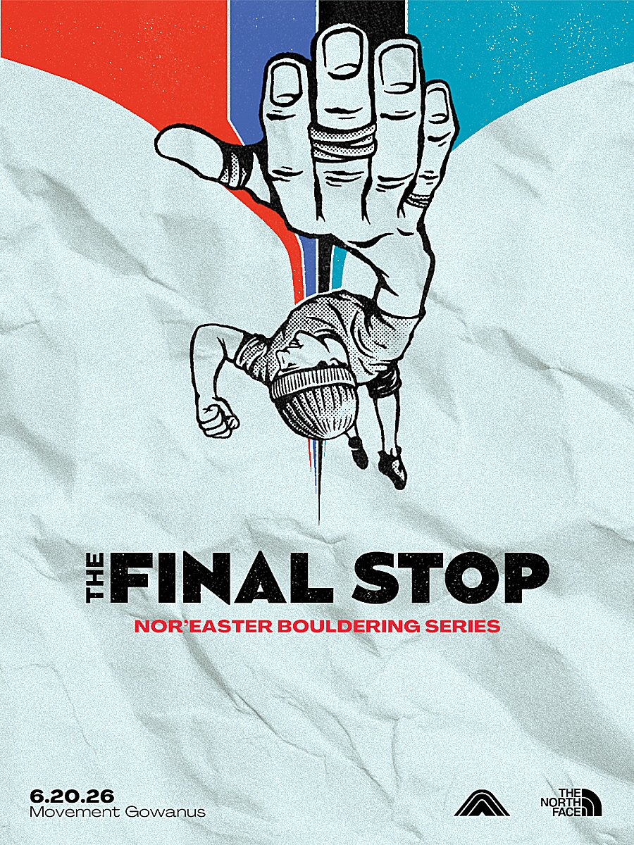 Movement Gowanus to Host The Final Stop, Nor’Easter Bouldering Series Superfinals on Saturday, June 20th