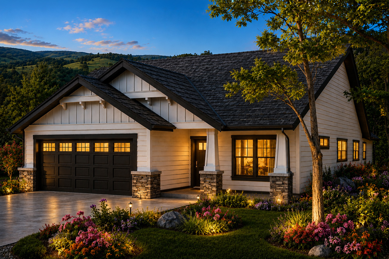 Associated Designs | Redrock House Plan Brings Cottage Charm to Modern Living