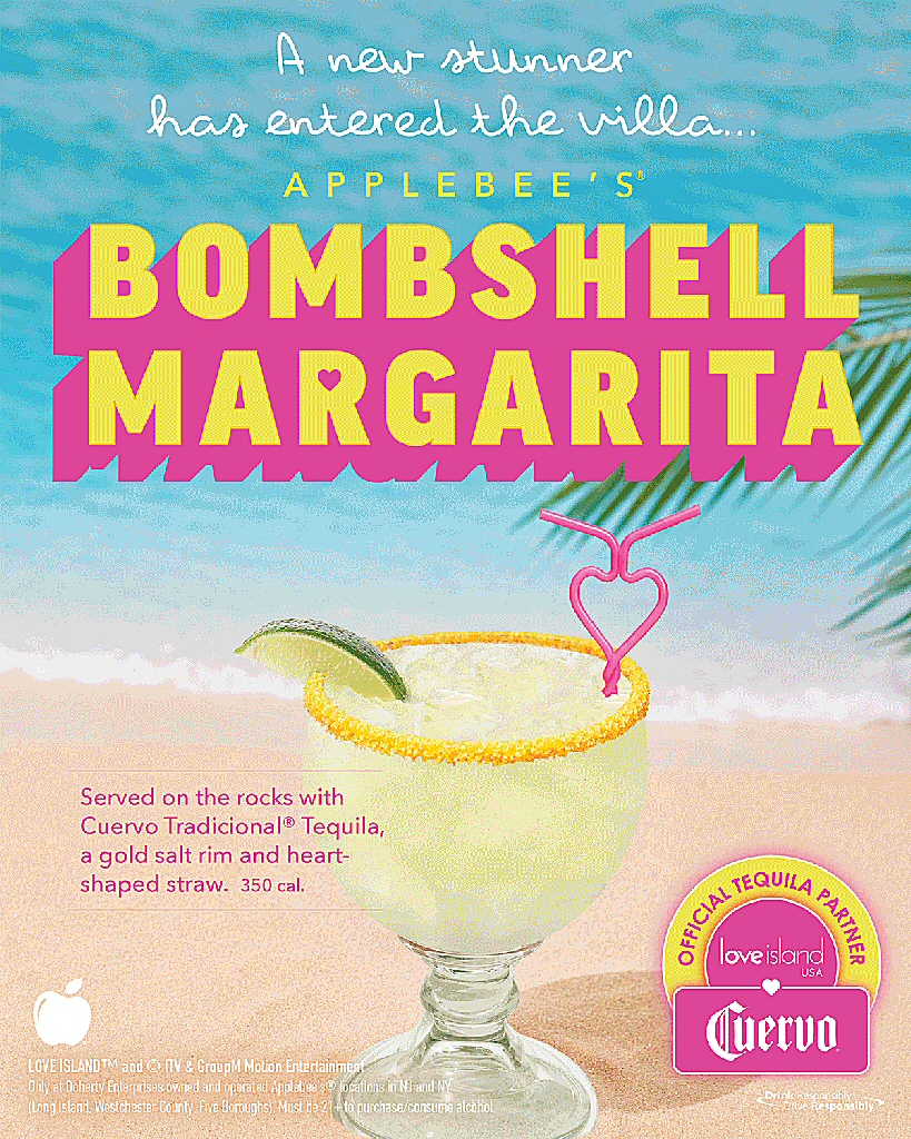 Doherty-Owned Applebee’s® in New York and New Jersey Toast to Summer with Limited-Time José Cuervo Margaritas Inspired by Love Island USA