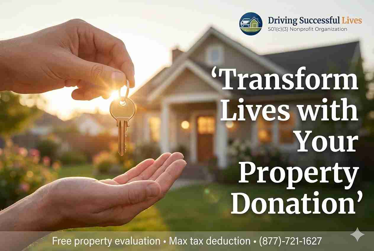 New Mexico Residents Turn Unused Property Into Help Through Real Estate Donations to Driving Successful Lives