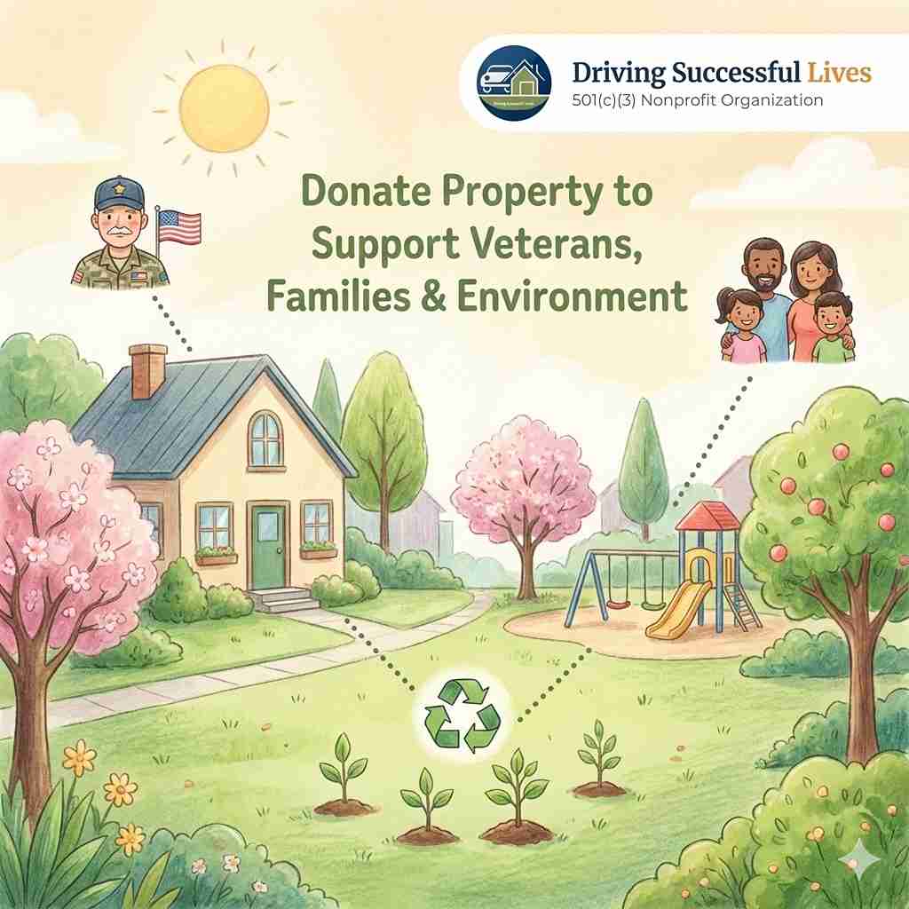 Mississippi Property Owners Donate Real Estate to Driving Successful Lives to Help Others in Need