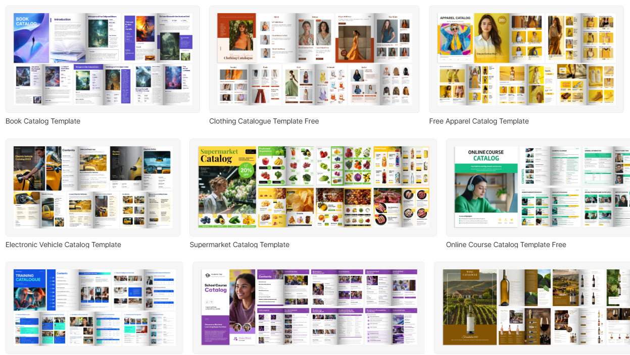 FlipHTML5 Introduces a Growing Catalog Template Library for Diverse Industries