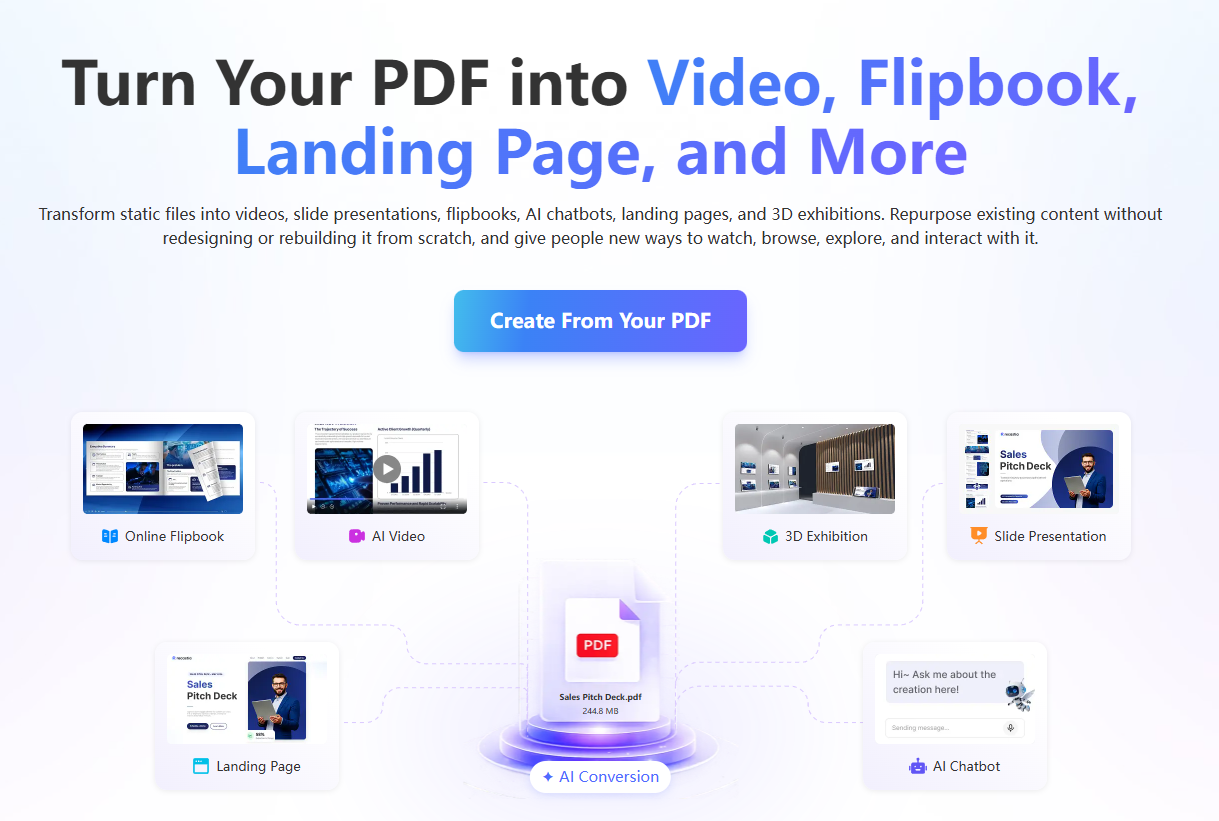 Recastia Unveils PDF to Video Tool for Effortless Document Transformation